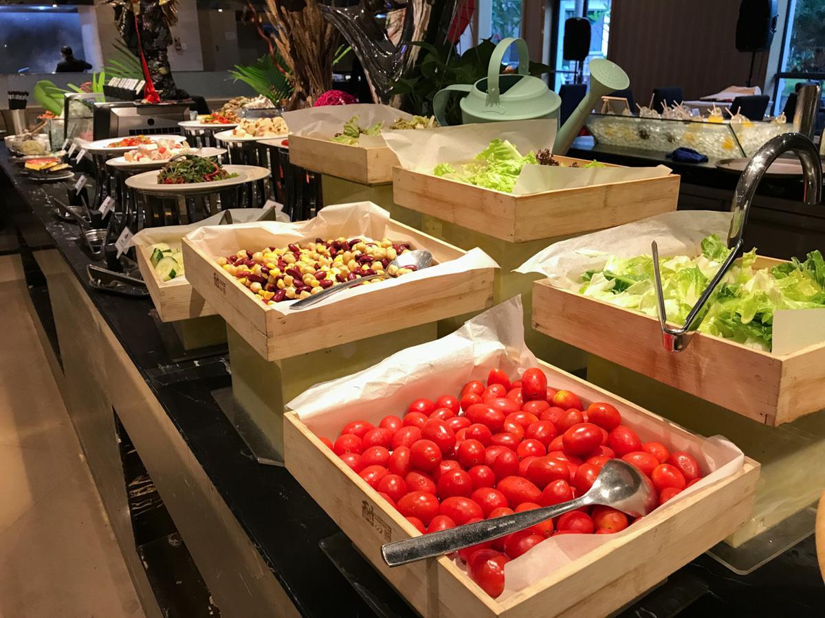 Wanda Realm Guangzhou Zengcheng Hotel Bagian luar foto